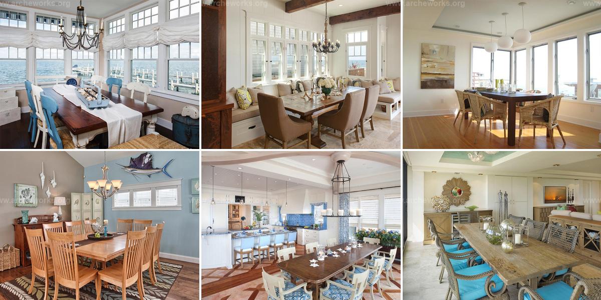 Top Beach-Themed Dining Rooms