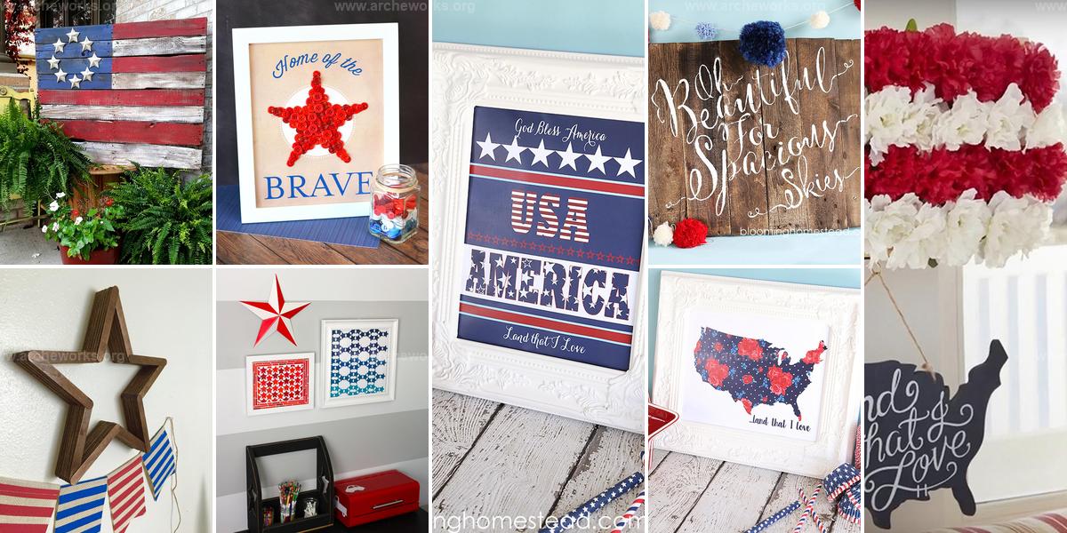 Best Patriotic DIY Wall Decors