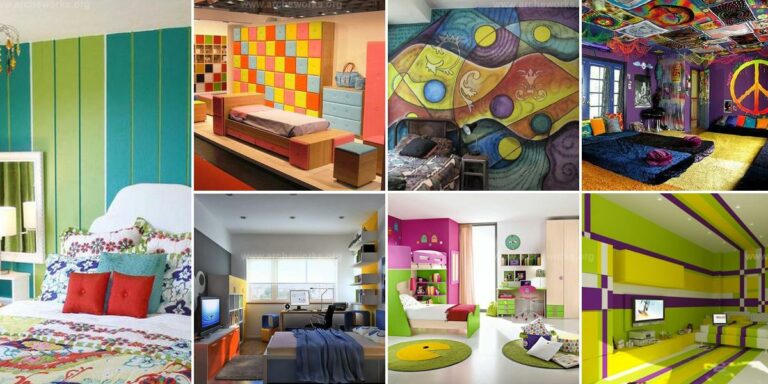 Best Multi-color Bedroom Designs