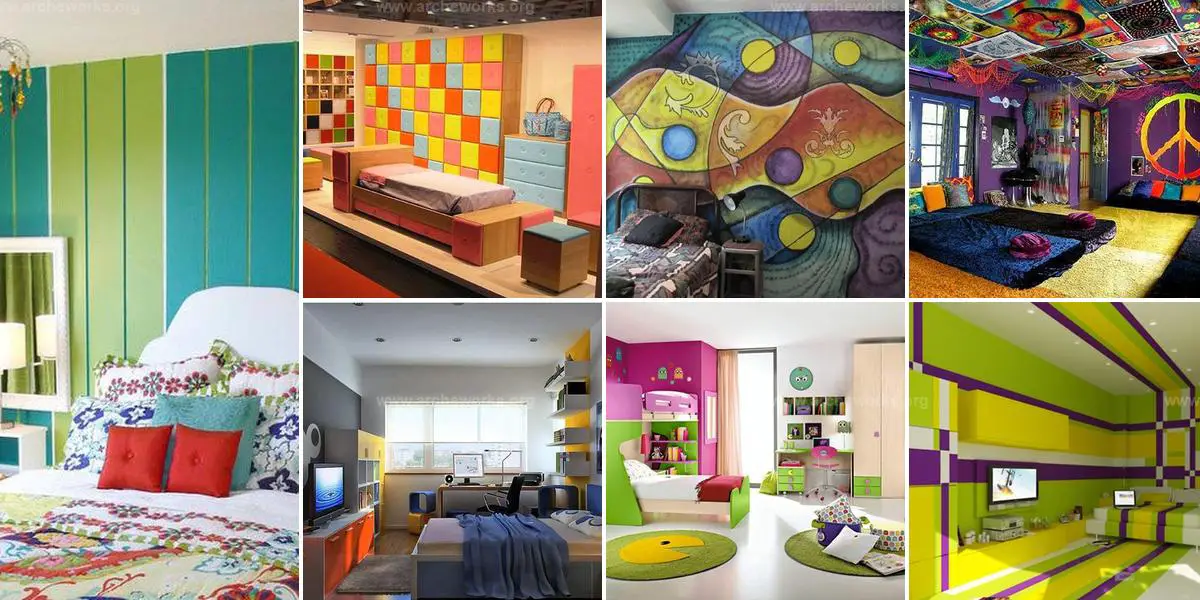 Best Multi-color Bedroom Designs