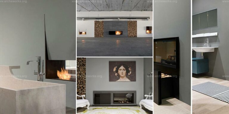 Modern Fireplaces by Antonio Lupi