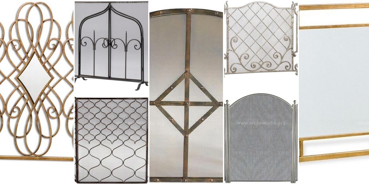 Best Contemporary Fireplace Screen Decors