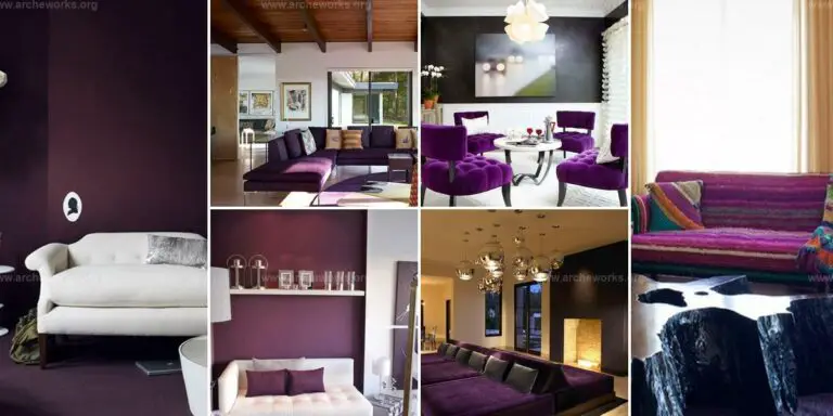 Top Purple Accent Living Rooms