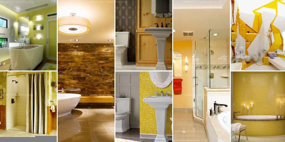 Best Yellow Bathroom Ideas