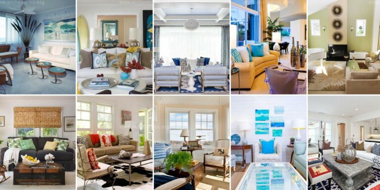 Top Beachy Living Room Ideas