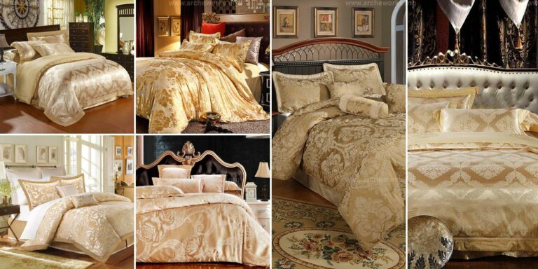 Top Golden-Colored Bed Linens