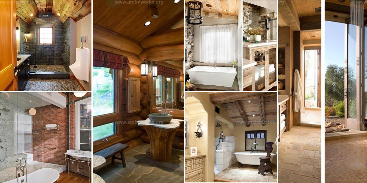 Best Rustic Bathroom Designs