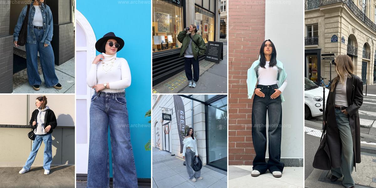 Top Ways to Style Baggy Jeans