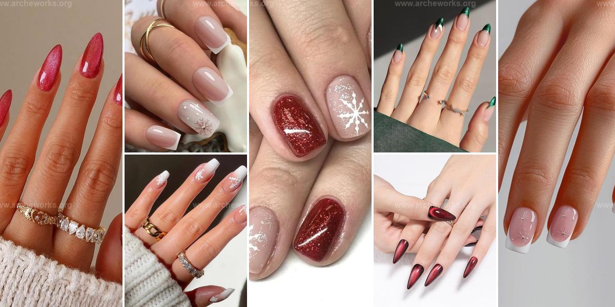 Best Simple Christmas Nail Ideas