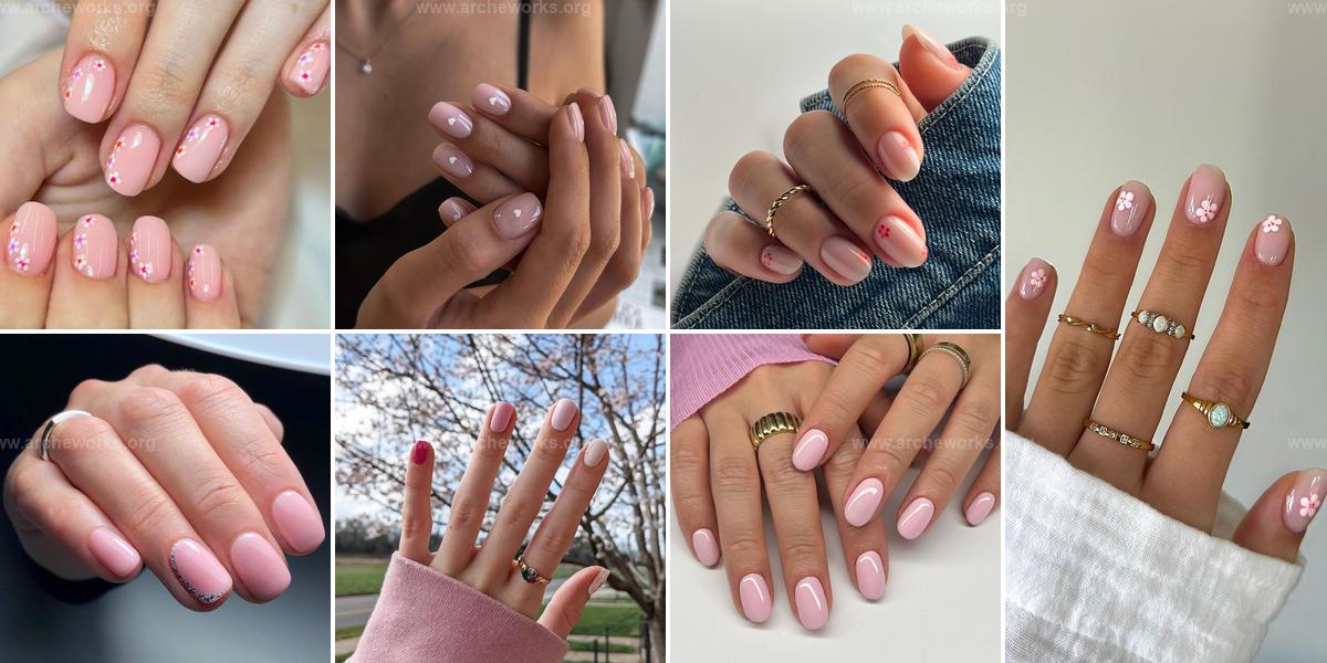 Top Clean and Simple Squoval Nail Ideas