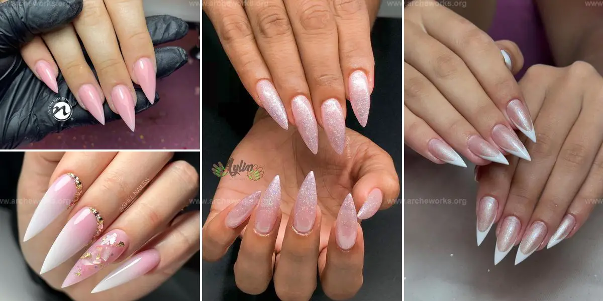 Best Pink Stiletto Nail Ideas