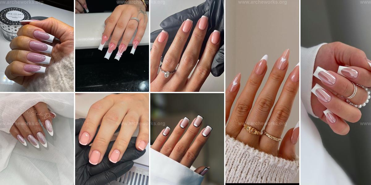 Top White French Tip Nail Ideas