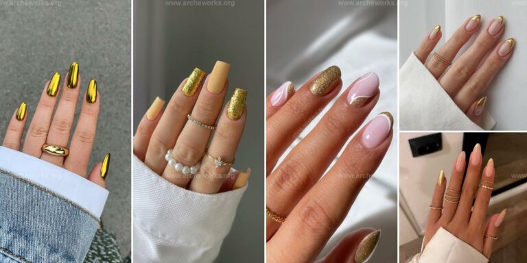 Top Gold Nail Ideas