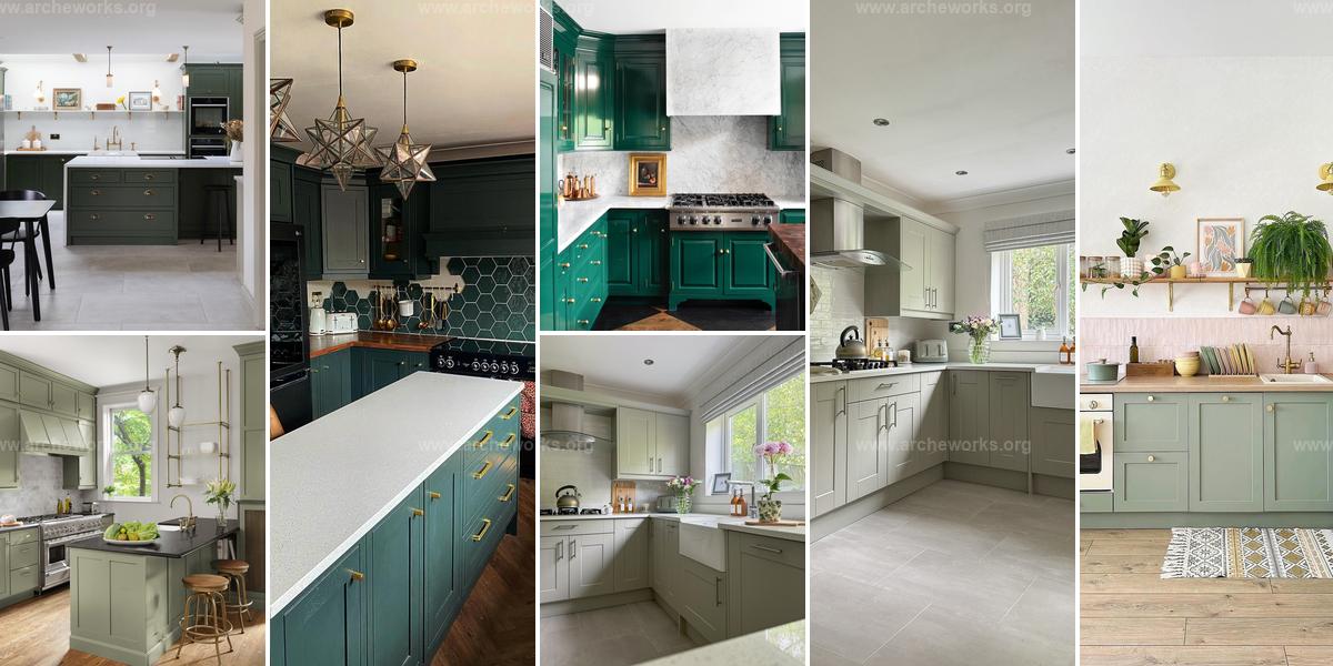 Top Green Kitchen Cabinet Trends