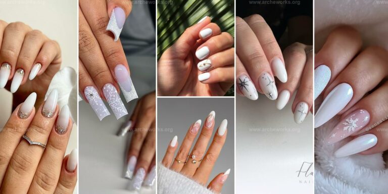 Best Milky White Nail Ideas