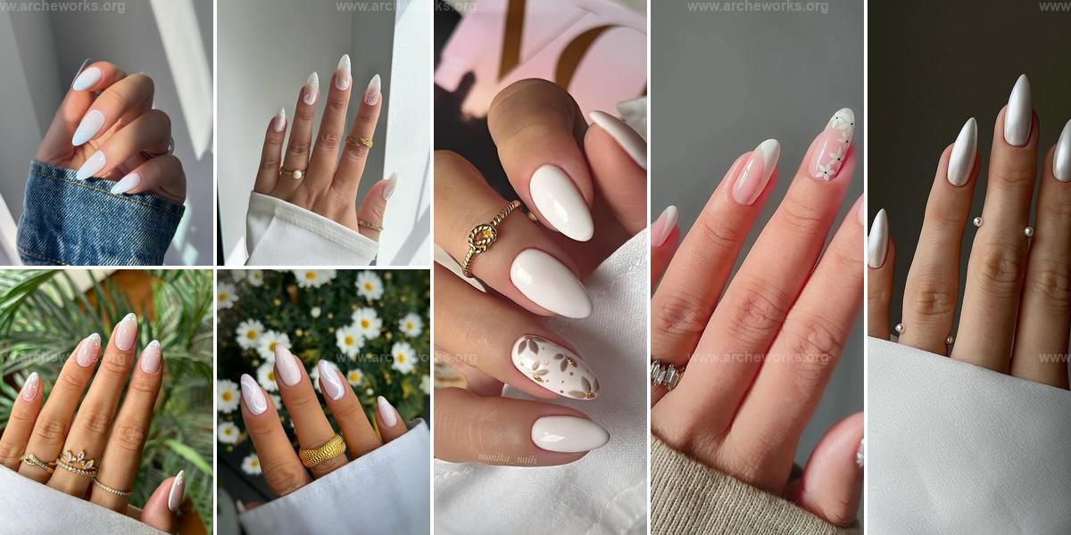 Top White Almond Nail Ideas