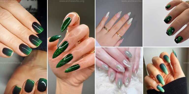 Best Green Ombre Nail Ideas