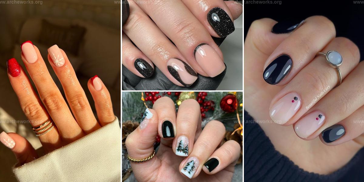 Top Short Winter Nail Inspirations