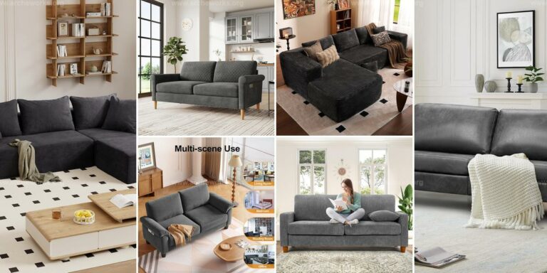 Best Dark Grey Sofas for Living Room