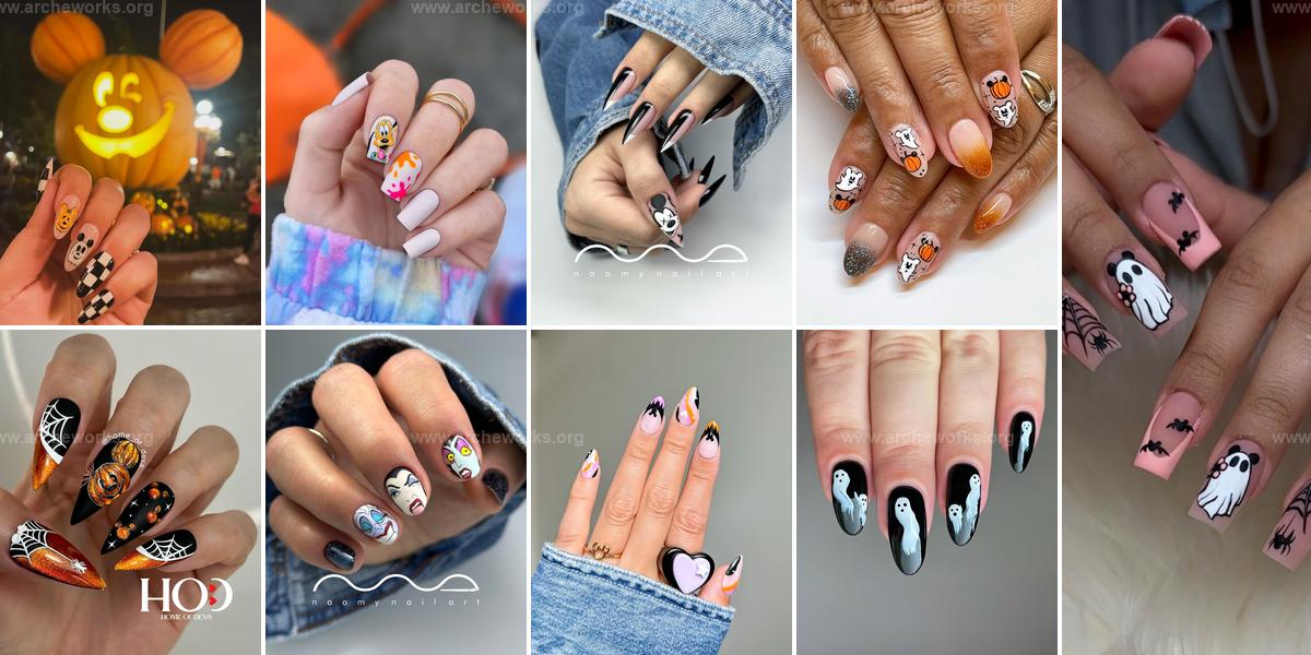 Top Disney Halloween Nail Ideas