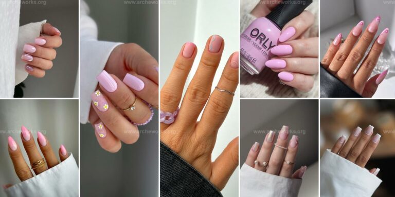 Top Pastel Pink Nail Designs