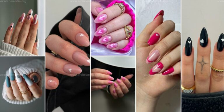 Top Almond Valentines Day Nails