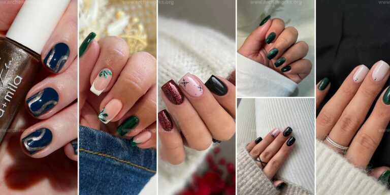 Best Short Square Winter Nail Ideas