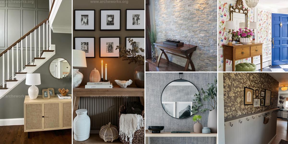 Top Entryway Accent Wall Ideas