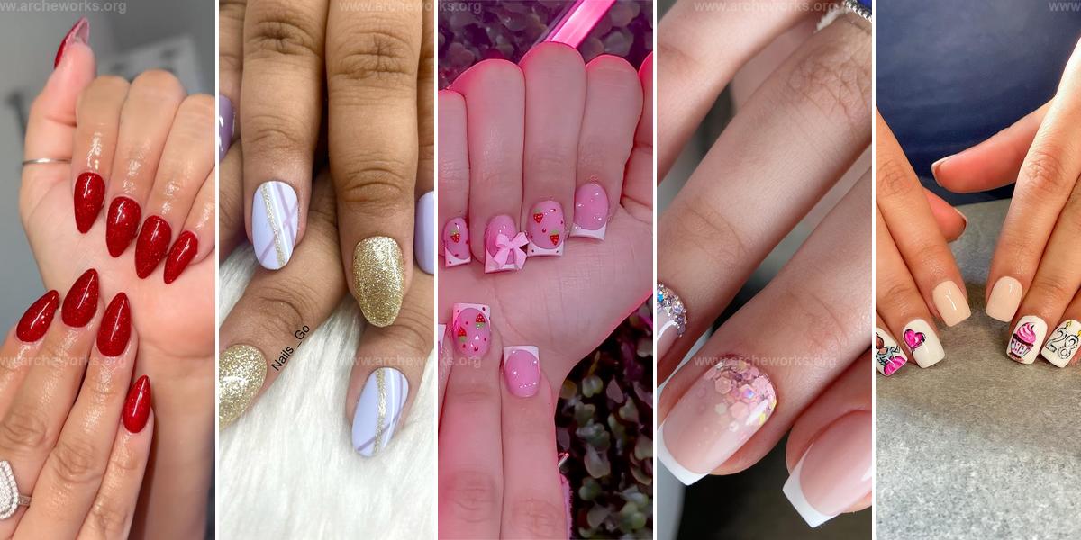 Best Short Birthday Nail Ideas