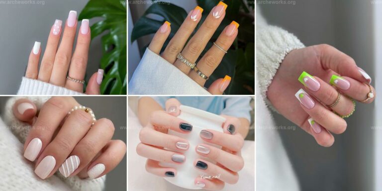 Top Short Square Acrylic Nail Ideas