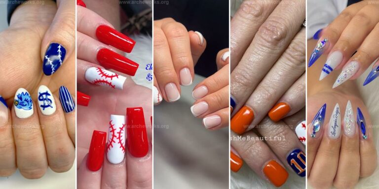 Best Baseball Nail Art Ideas