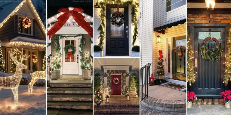 Top Front Porch Christmas Lights Inspirations