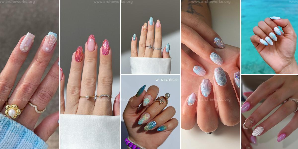 Best Seashell Nail Ideas for Summer Vacation