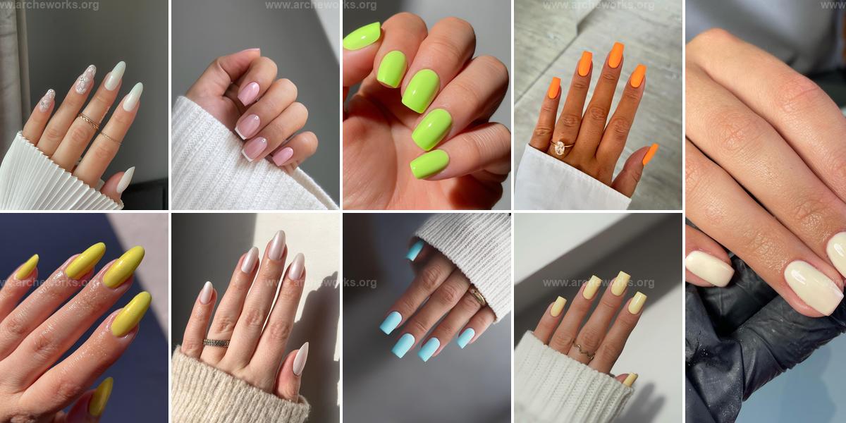 Best Plain Summer Nail Designs