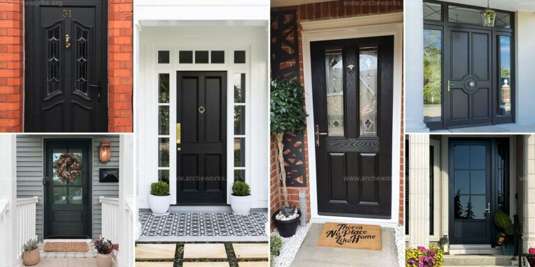 Top Black Front Door Ideas