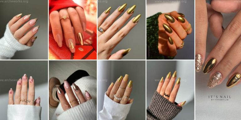 Best Gold Nail Ideas