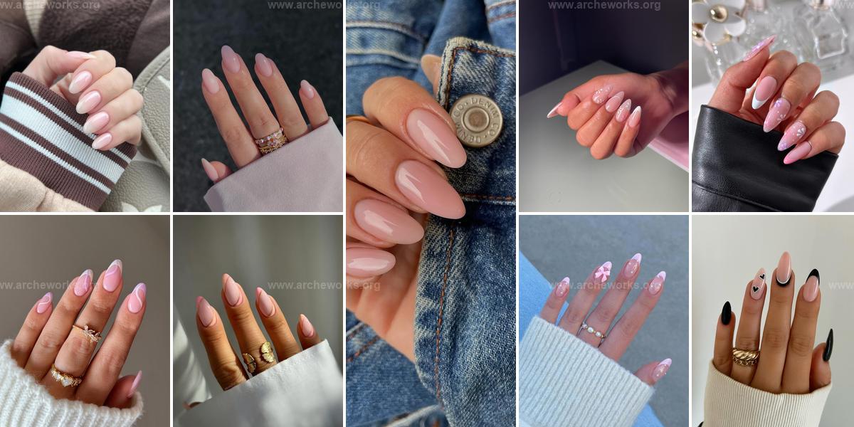 Best Neutral Almond Nail Ideas