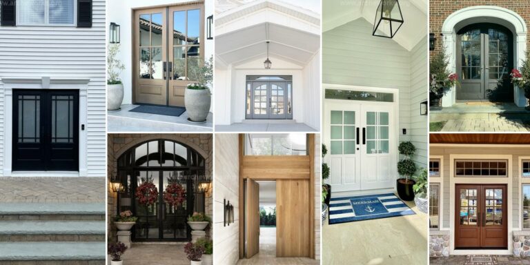 Top Double Front Entry Door Designs