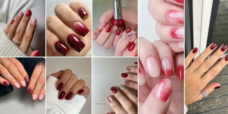 Top Short Red Nail Ideas