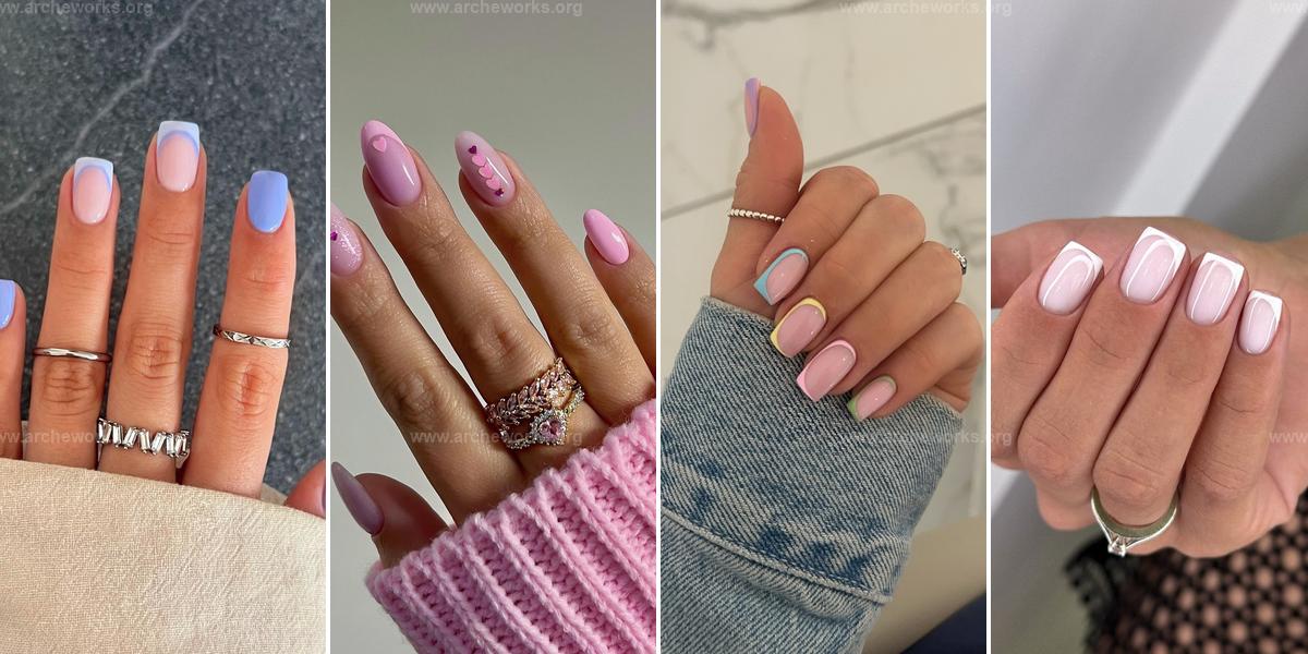 Best Short French-Tip Acrylic Nail Ideas