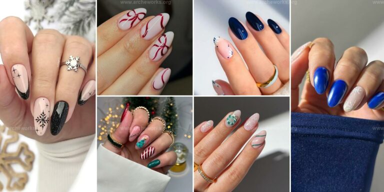 Top Almond Winter Nail Ideas