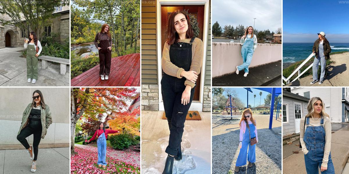 Best Overalls Winter Outfit Ideas