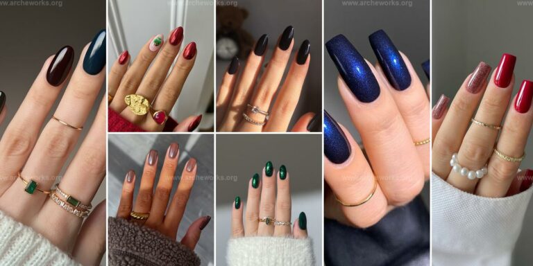 Best Simple Dark Nail Ideas