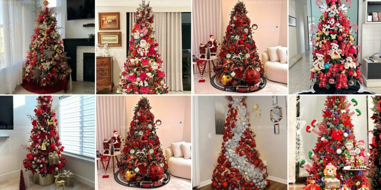 Best Red Christmas Tree Ideas