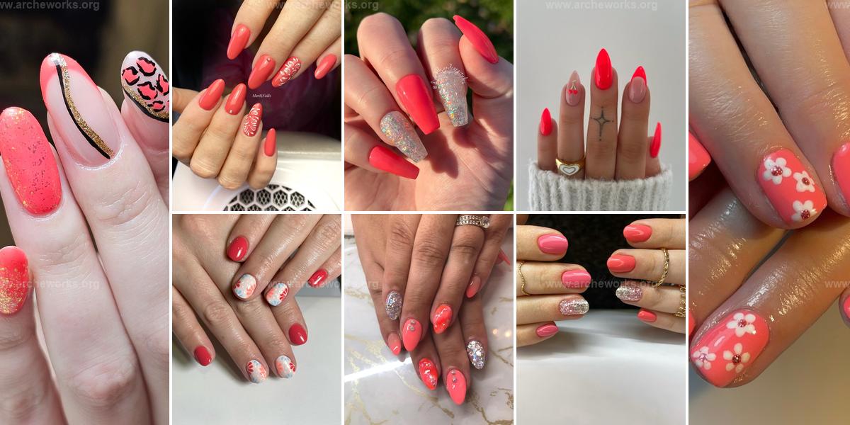 Best Coral Nail Ideas