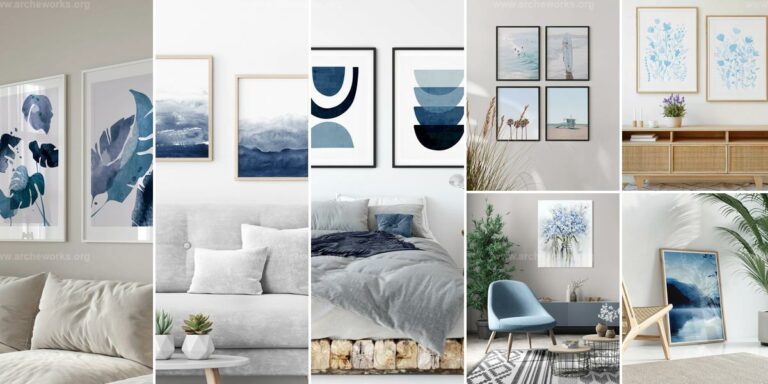 Top Blue Wall Art Ideas