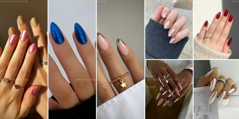 Best Simple Chrome Nail Ideas