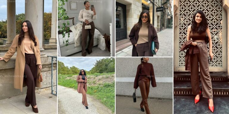 Best Brown Pants Outfit Ideas for Work