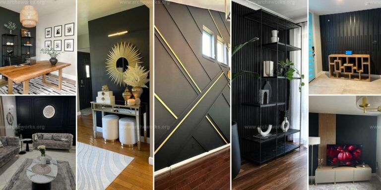 Top Black Accent Wall Ideas