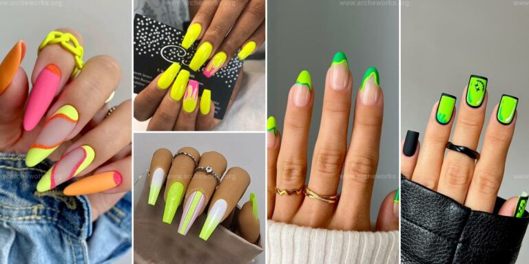 Top Neon Summer Nail Ideas